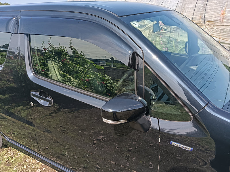 JDM SUZUKI Wagon R MH35 MH55 Dark Smoke Wind deflectors Window Visor - RHD parts [mh35-big-ds-4p]
