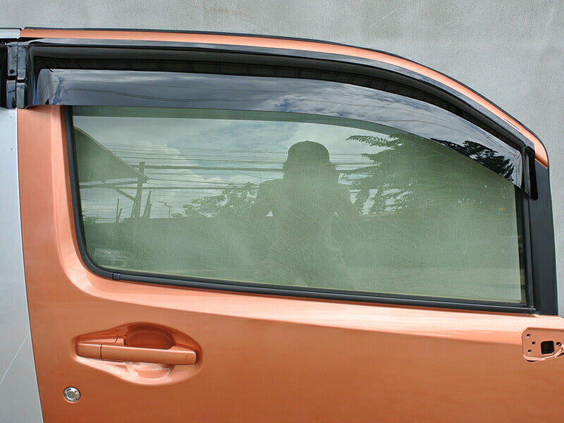 JDM SUZUKI Wagon R MH35 MH55 Dark Smoke Wind deflectors Window Visor - RHD parts [mh35-big-ds-4p]