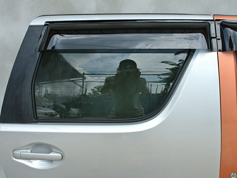 JDM SUZUKI Wagon R MH35 MH55 Dark Smoke Wind deflectors Window Visor - RHD parts [mh35-big-ds-4p]