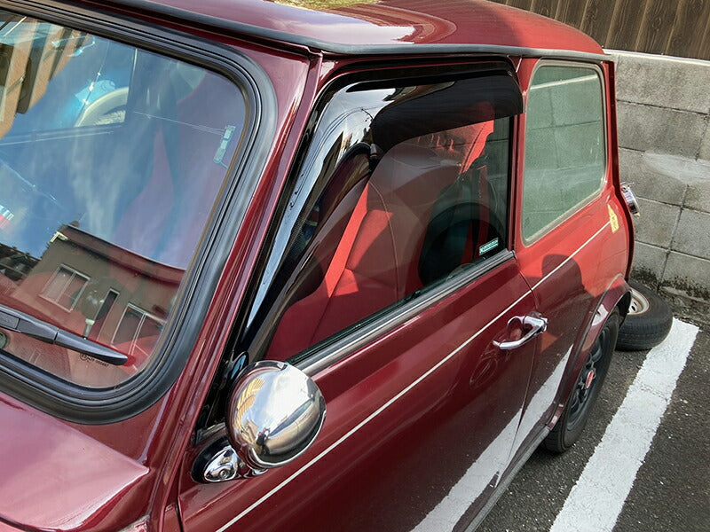 JDM ROVER MINI Wind deflectors Window Visor - RHD parts [mini-semi-ds]