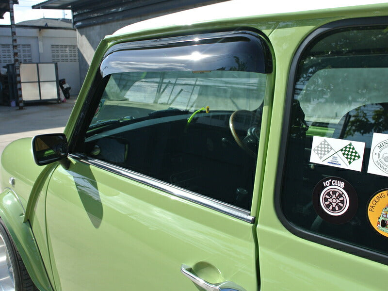 JDM ROVER MINI Wind deflectors Window Visor - RHD parts [mini-semi-ds]