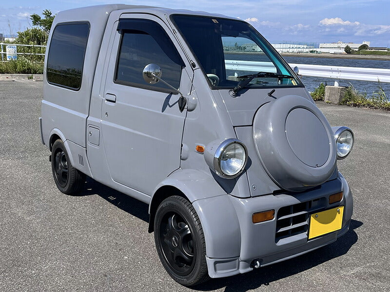 JDM DAIHATSU MIDJET 2 Dark Smoke Japanese Kei Truck / Mini Truck Wind deflectors Window Visor - RHD parts [mjt2-semi-ds]