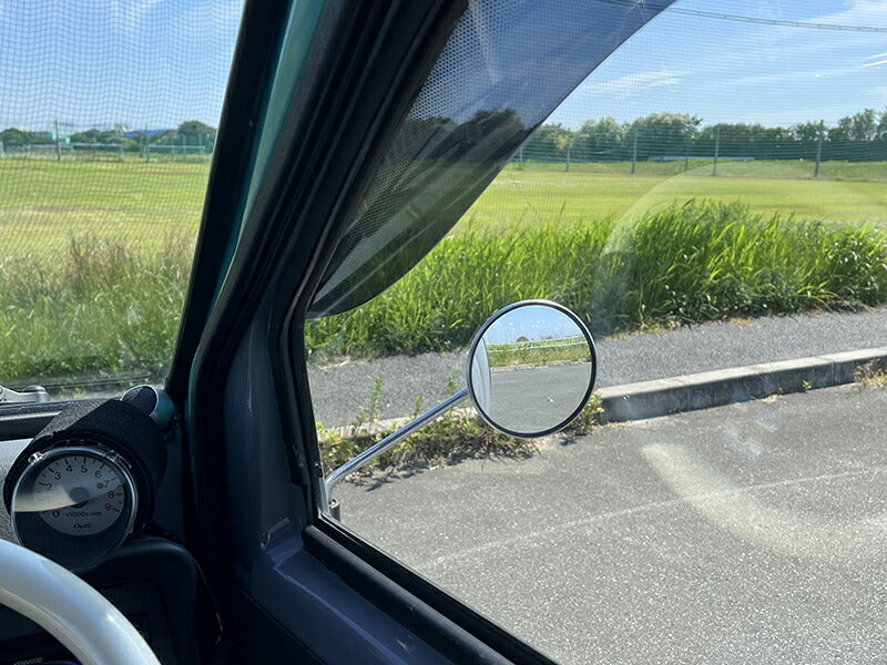 JDM DAIHATSU MIDJET 2 Dark Smoke Japanese Kei Truck / Mini Truck Wind deflectors Window Visor - RHD parts [mjt2-semi-ds]