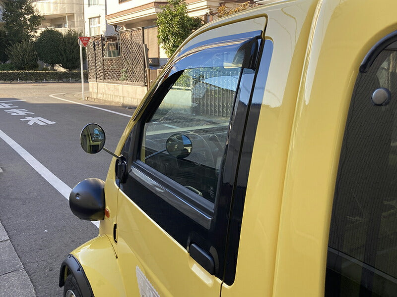 JDM DAIHATSU MIDJET 2 Light Smoke Japanese Kei Truck / Mini Truck Wind deflectors Window Visor - RHD parts [mjt2-semi-ls]