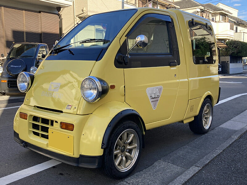 JDM DAIHATSU MIDJET 2 Light Smoke Japanese Kei Truck / Mini Truck Wind deflectors Window Visor - RHD parts [mjt2-semi-ls]