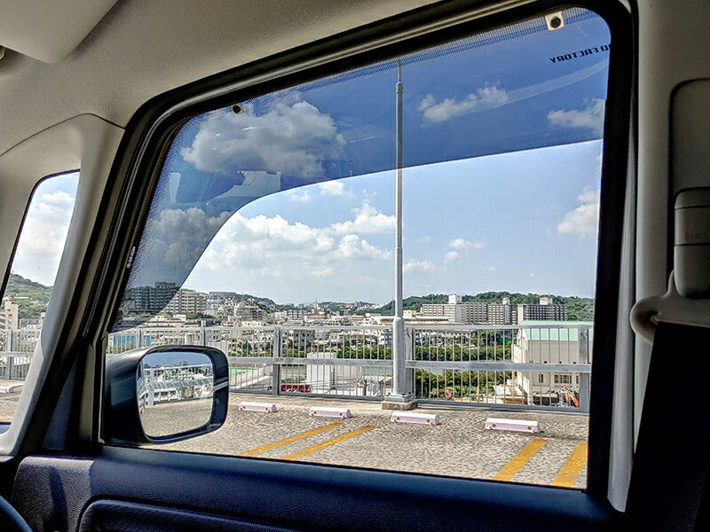 JDM SUZUKI SPACIA MK53S Japanese Kei Car Wind deflectors Window Visor - RHD parts [mk53-big-ds]