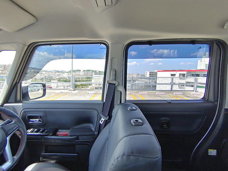 JDM SUZUKI SPACIA MK53S Japanese Kei Car Wind deflectors Window Visor - RHD parts [mk53-big-ds]