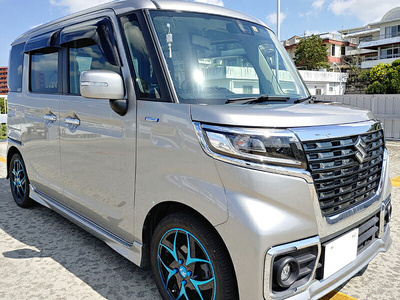 JDM SUZUKI SPACIA MK53S Japanese Kei Car Wind deflectors Window Visor - RHD parts [mk53-big-ds]