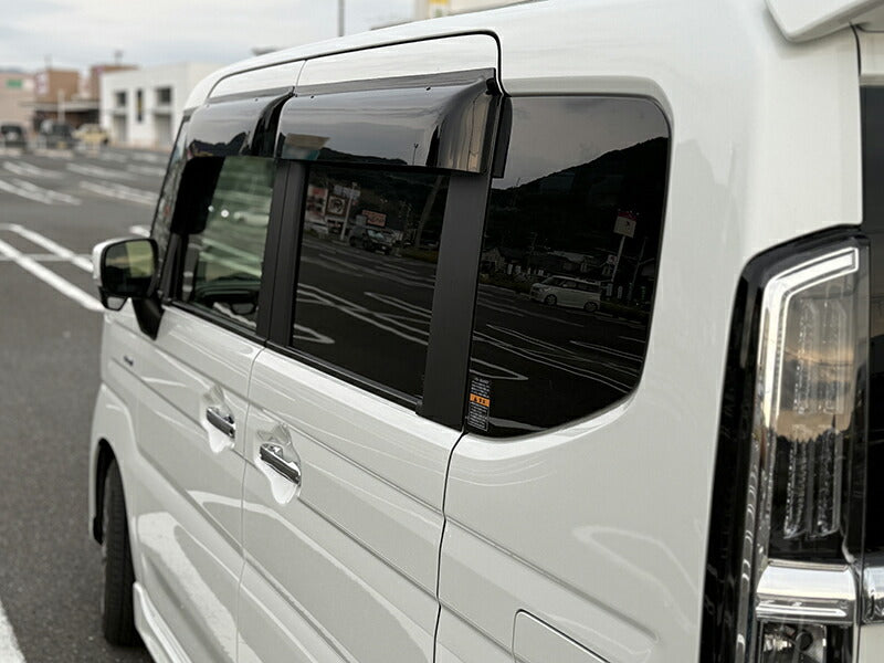 JDM SUZUKI SPACIA MK54S MK94SV / CUSTOM / GEAR Japanese Kei Car Wind deflectors Window Visor - RHD parts [MK54-BIG-DS]