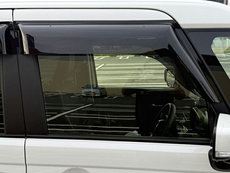 JDM SUZUKI SPACIA MK54S MK94SV / CUSTOM / GEAR Japanese Kei Car Wind deflectors Window Visor - RHD parts [MK54-BIG-DS]