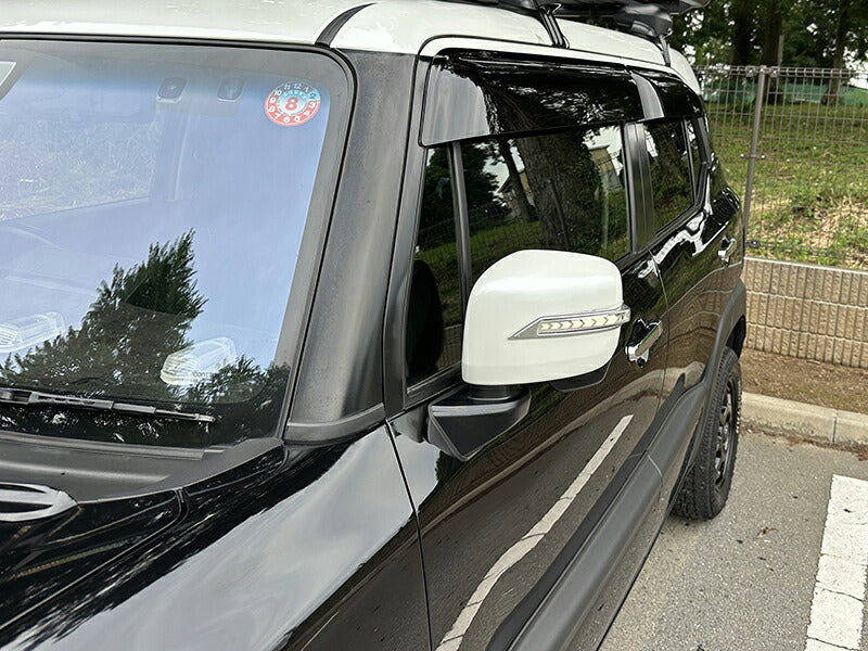 JDM SUZUKI XBEE (2017-) MN71S Dark Smoke Wind deflectors Window Visor - RHD parts [MN71-BIG-DS]