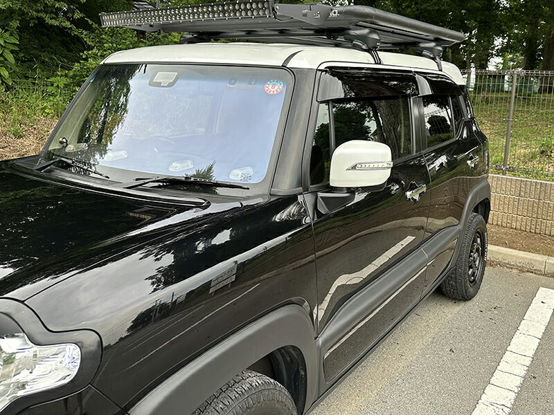 JDM SUZUKI XBEE (2017-) MN71S Dark Smoke Wind deflectors Window Visor - RHD parts [MN71-BIG-DS]