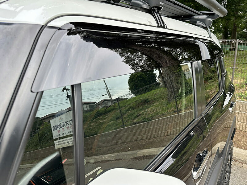 JDM SUZUKI XBEE (2017-) MN71S Dark Smoke Wind deflectors Window Visor - RHD parts [MN71-BIG-DS]