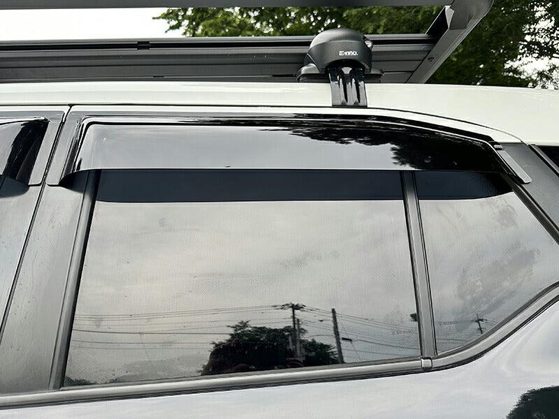 JDM SUZUKI XBEE (2017-) MN71S Dark Smoke Wind deflectors Window Visor - RHD parts [MN71-BIG-DS]