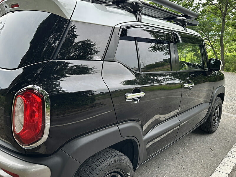 JDM SUZUKI XBEE (2017-) MN71S Dark Smoke Wind deflectors Window Visor - RHD parts [MN71-BIG-DS]