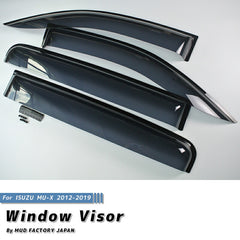 ISUZU MU-X Wind deflectors Window Visor [mux-big-ds]