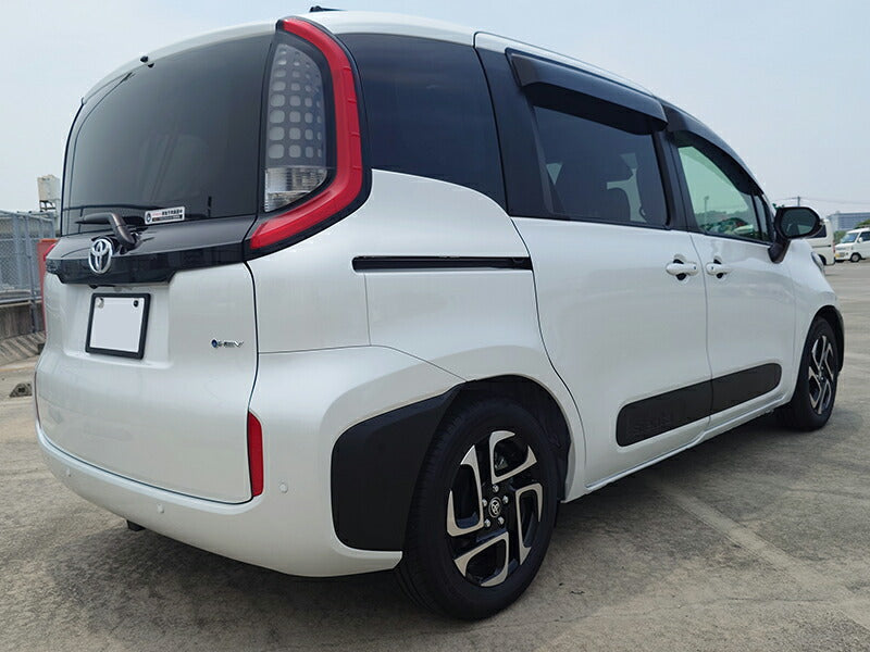 新型 シエンタ 10系 MXP系 ワイドバイザー ドアバイザー 純正より幅広 パーツ カスタム [MXP1-BIG-DS]