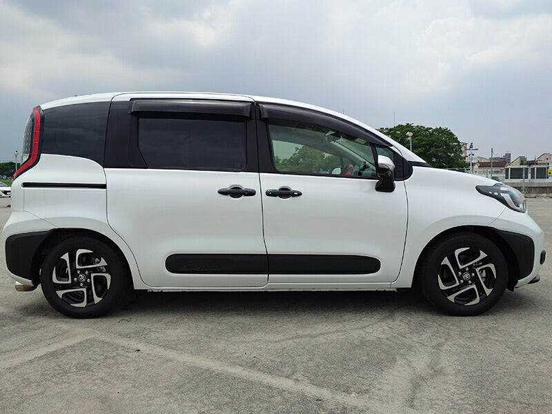 新型 シエンタ 10系 MXP系 ワイドバイザー ドアバイザー 純正より幅広 パーツ カスタム [MXP1-BIG-DS]