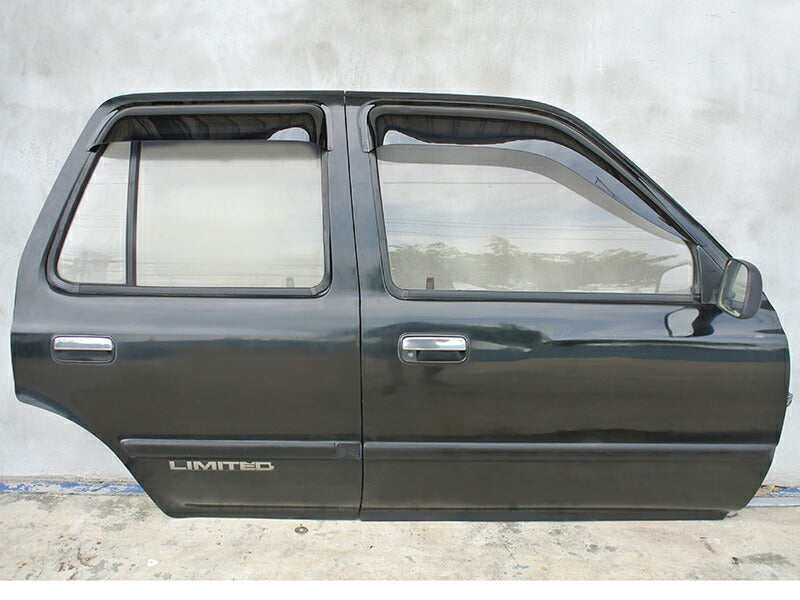 JDM TOYOTA HILUX SURF LN130 KZN130 LN130 YN130 Dark Smoke Wind deflectors Window Visor - RHD parts [n130-big-ds]