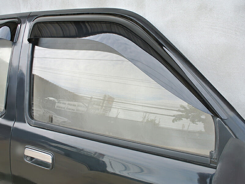 JDM TOYOTA HILUX SURF LN130 KZN130 LN130 YN130 Dark Smoke Wind deflectors Window Visor - RHD parts [n130-big-ds]