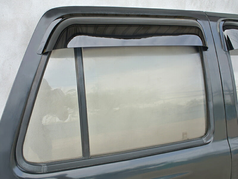 JDM TOYOTA HILUX SURF LN130 KZN130 LN130 YN130 Dark Smoke Wind deflectors Window Visor - RHD parts [n130-big-ds]