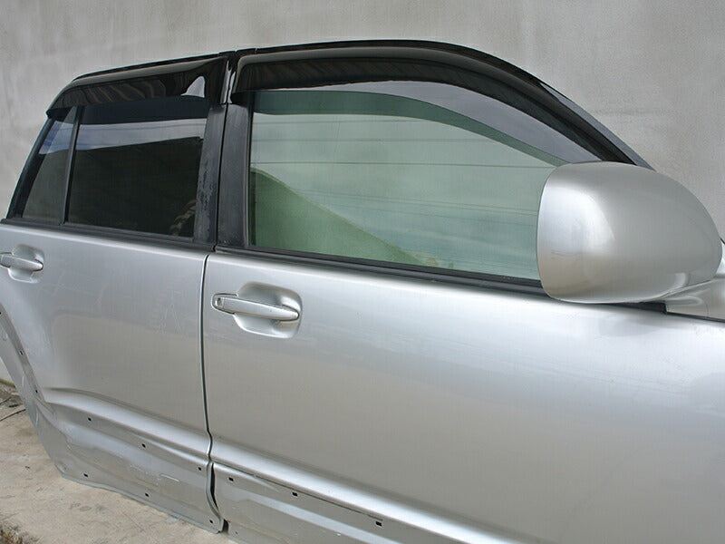 JDM TOYOTA 4Runner / HILUX SURF N210 215 (2002-2009) Dark Smoke Wind deflectors Window Visor - RHD parts [n215-big-ds]