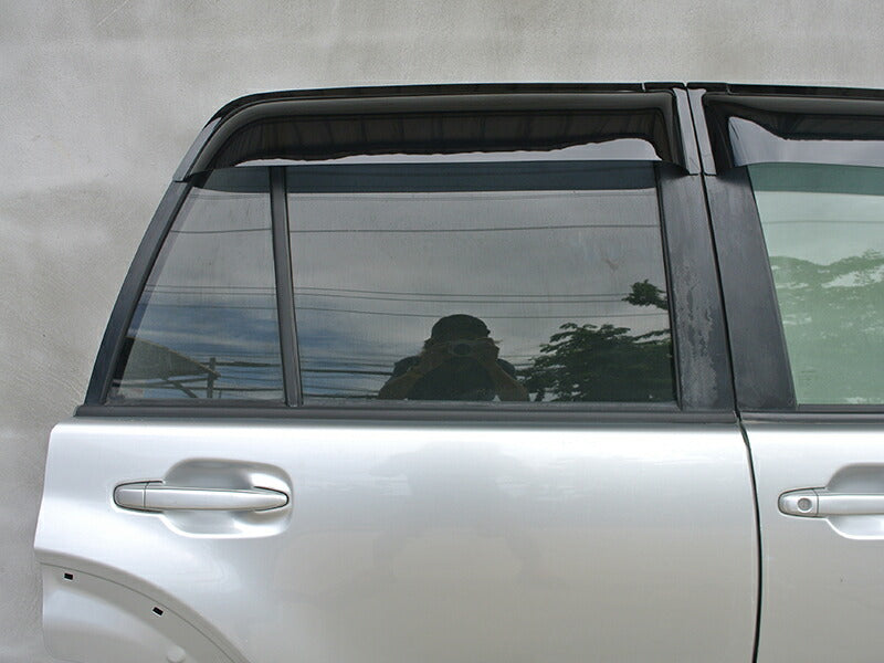 JDM TOYOTA 4Runner / HILUX SURF N210 215 (2002-2009) Dark Smoke Wind deflectors Window Visor - RHD parts [n215-big-ds]