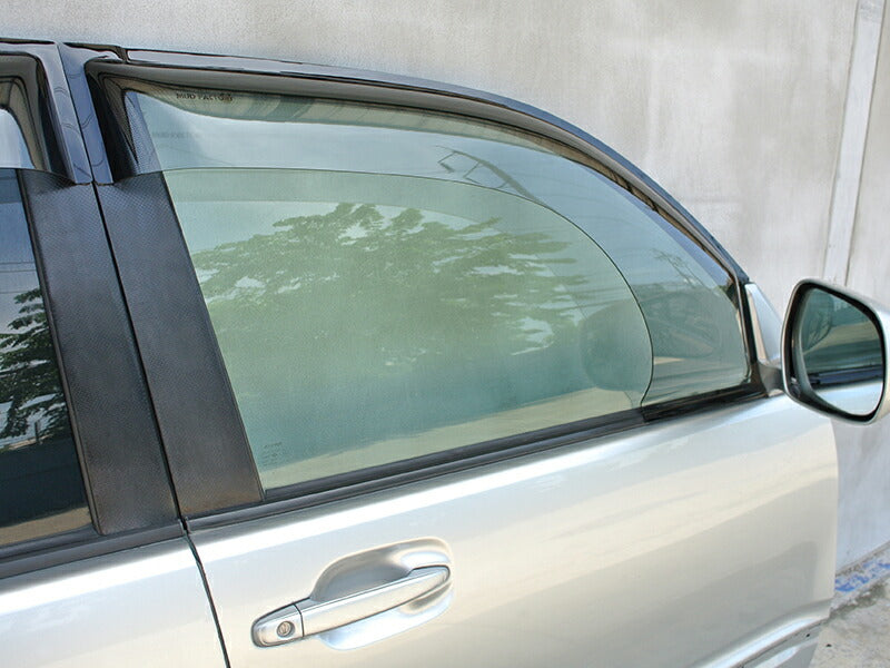 JDM TOYOTA 4Runner / HILUX SURF N210 215 (2002-2009) Light Smoke Wind deflectors Window Visor - RHD parts [n215-spw-ls]