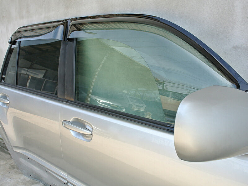 JDM TOYOTA 4Runner / HILUX SURF N210 215 (2002-2009) Light Smoke Wind deflectors Window Visor - RHD parts [n215-spw-ls]
