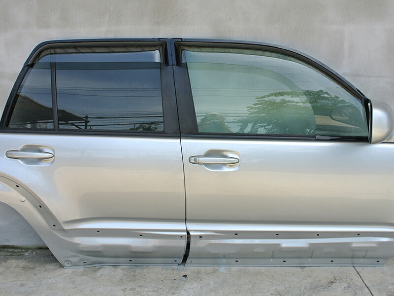 JDM TOYOTA 4Runner / HILUX SURF N210 215 (2002-2009) Light Smoke Wind deflectors Window Visor - RHD parts [n215-spw-ls]