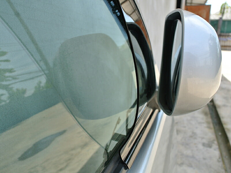 JDM TOYOTA 4Runner / HILUX SURF N210 215 (2002-2009) Light Smoke Wind deflectors Window Visor - RHD parts [n215-spw-ls]