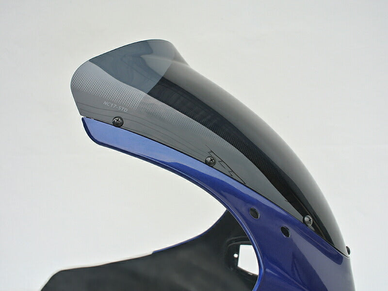 JDM HONDA VTR1000F / SC36 1997-2007 / FIRE STORM Dark Smoke windshield - RHD parts [nc17-std-ds-lg]