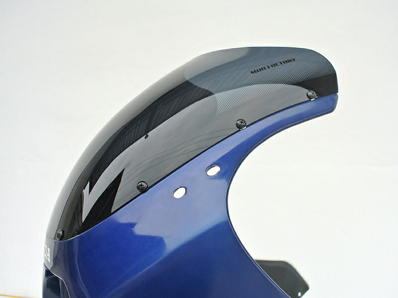 JDM HONDA VTR1000F / SC36 1997-2007 / FIRE STORM กระจกบังลม Dark Smoke - ชิ้นส่วน RHD [nc17-std-ds-sh]