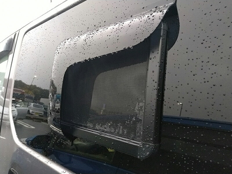 NV200 バネット デリカ D3  網戸 対応 小窓 バイザー 左右  オグショー マドンナ適合 [nv200-amd-ds-2p]