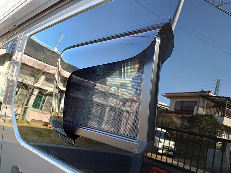 NV200 バネット デリカ D3  網戸 対応 小窓 バイザー 左右  オグショー マドンナ適合 [nv200-amd-ds-2p]