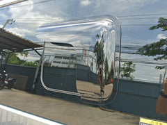 Nissan NV200 Vanette Rear Window Side Wind deflectors Window Visor (*sold as 1piecer) [nv200-kmd-ds-1p]