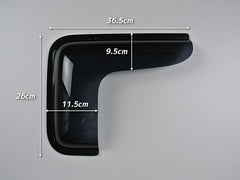 Nissan NV200 Vanette Rear Window Side Wind deflectors Window Visor (*sold as 1piecer) [nv200-kmd-ds-1p]