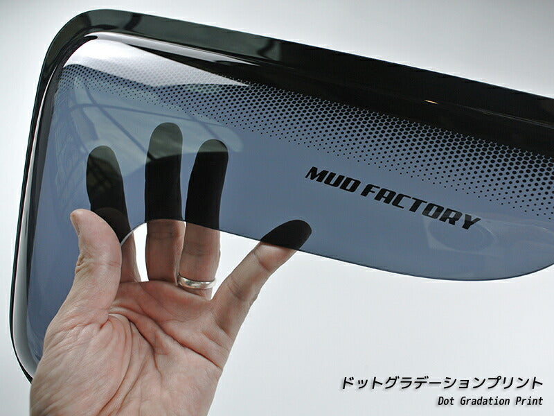 JDM Nissan NV200 Vanette BUG MESH SCREEN with Weather guard 1 piece - RHD parts [nv200-MeshAmd-1p]