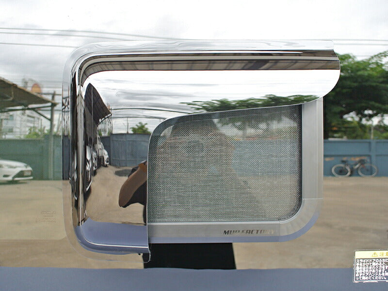 JDM Nissan NV200 Vanette BUG MESH SCREEN with Weather guard pair - RHD parts [nv200-MeshAmd-2p]