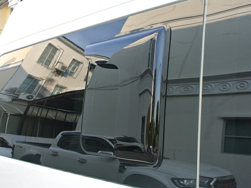 JDM NISSAN NV350 CARAVAN URVAN Rear Window Side Wind deflectors Window Visor (*sold as 1piecer) - RHD parts [nv350-kmd-ds-1p]