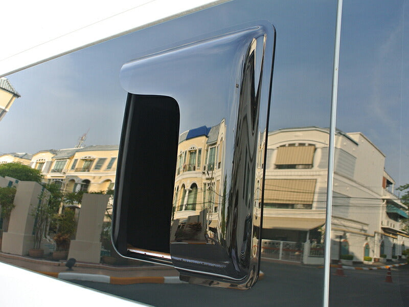 JDM NISSAN NV350 CARAVAN URVAN Rear Window Side Wind deflectors Window Visor (*sold as 1piecer) - RHD parts [nv350-kmd-ds-1p]