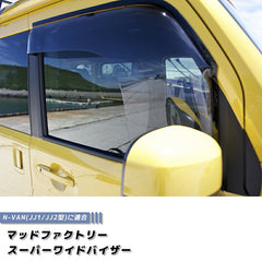 HONDA N-VAN (JJ1 JJ2) Japanese Kei Car Wind deflectors Window Visor [nvan-spw-ls]