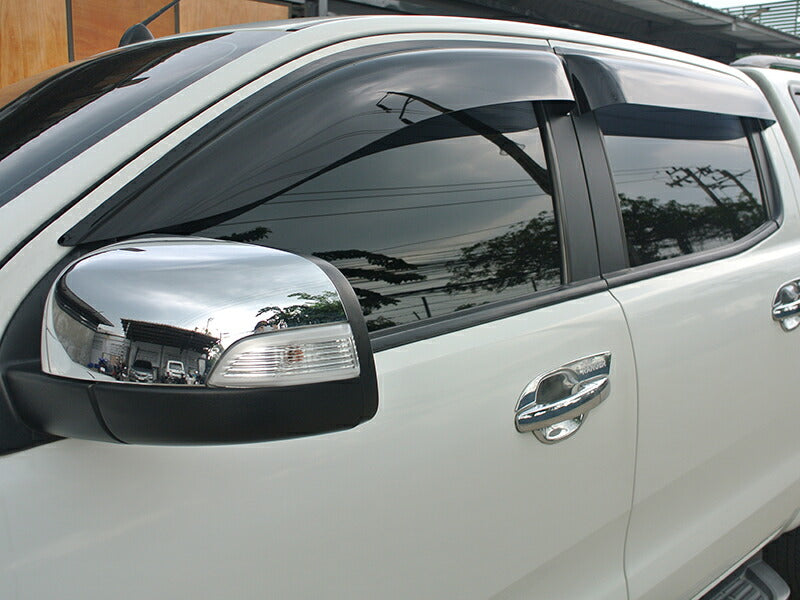 JDM FORD RANGER T6 Wind deflectors Window Visor - RHD parts [rang4d-big-ds]