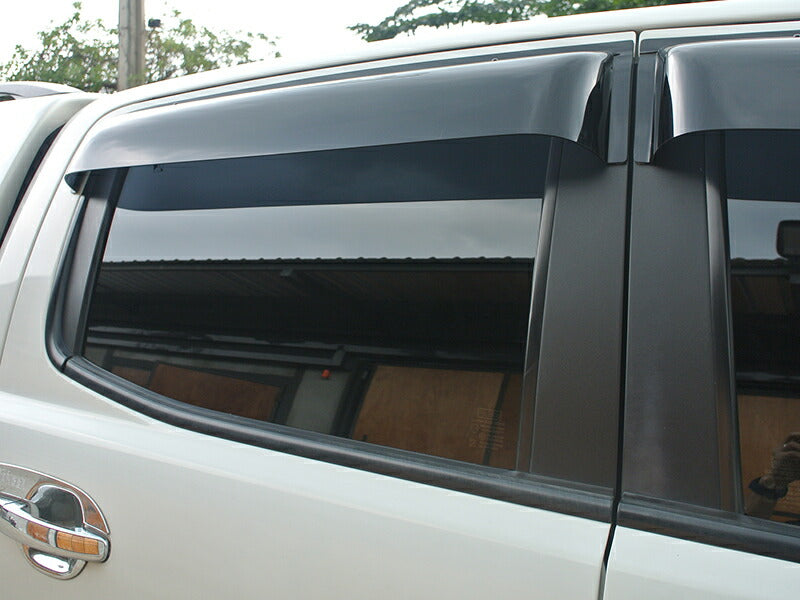 JDM FORD RANGER T6 Wind deflectors Window Visor - RHD parts [rang4d-big-ds]