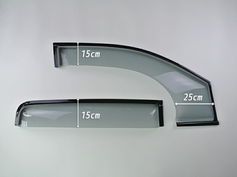 JDM FORD RANGER T6 Wind deflectors Window Visor - RHD parts [rang4d-spw-ls]