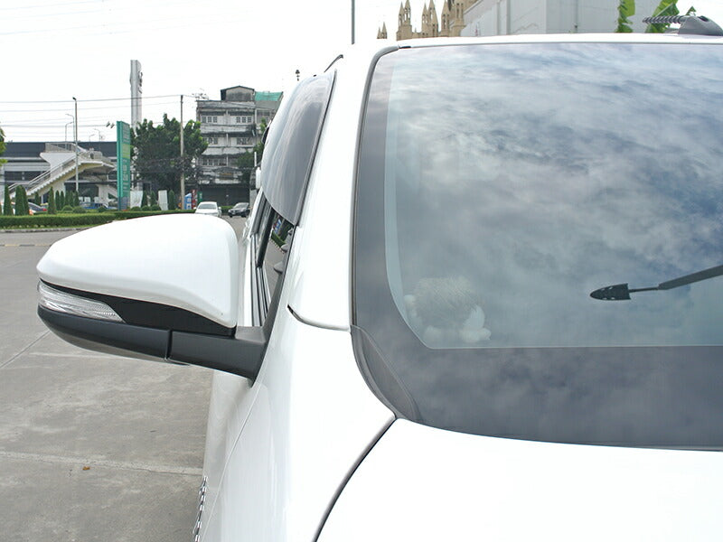 JDM TOYOTA HILUX (8th Gen AN120 AN130 GUN125) Wind deflectors Window Visor - RHD parts [revo4d-big-ds]