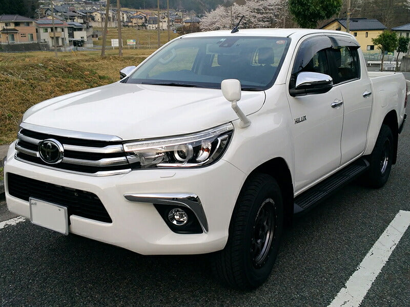 JDM TOYOTA HILUX (8th Gen AN120 AN130 GUN125) Wind deflectors Window Visor - RHD parts [revo4d-big-ds]