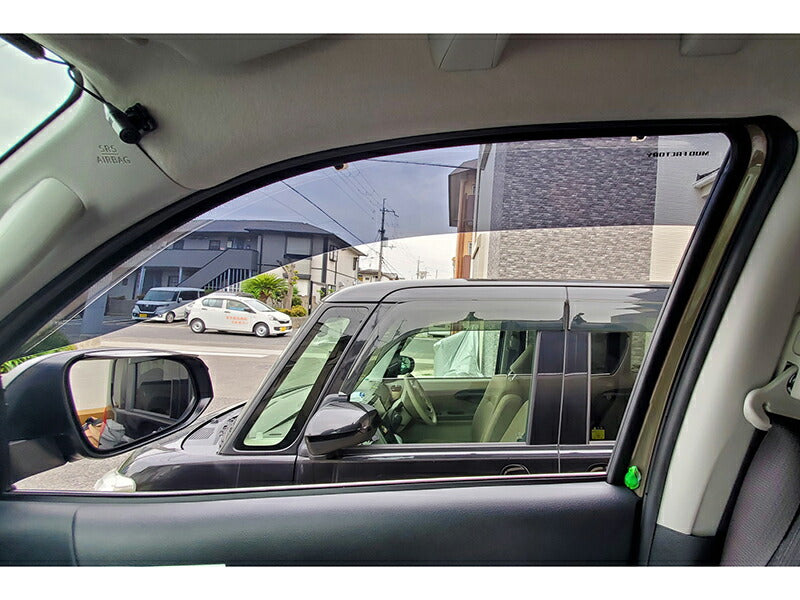 JDM TOYOTA HILUX (8th Gen AN120 AN130 GUN125) Wind deflectors Window Visor - RHD parts [revo4d-big-ds]