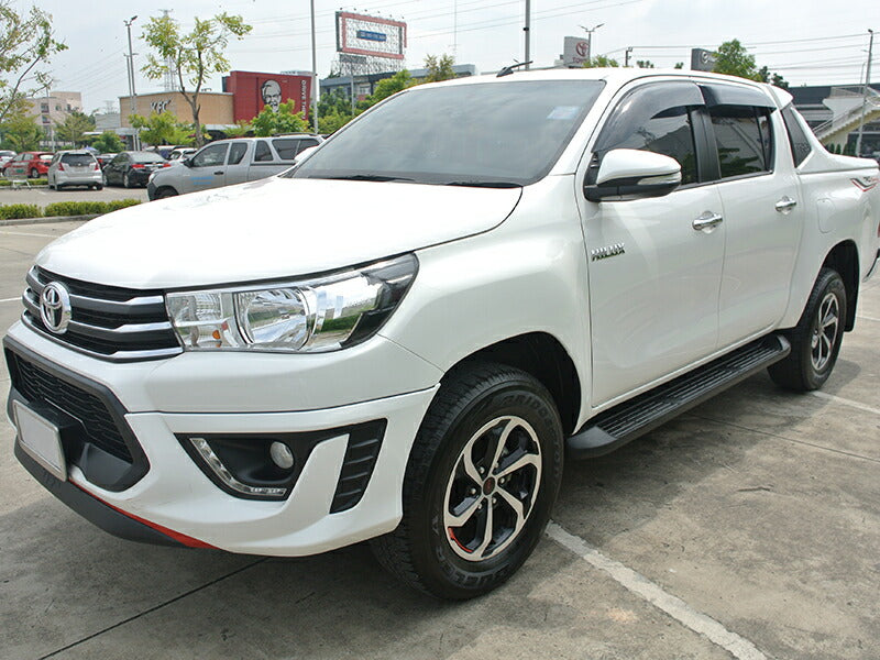 JDM TOYOTA HILUX (8th Gen AN120 AN130 GUN125) Wind deflectors Window Visor - RHD parts [revo4d-big-ds]