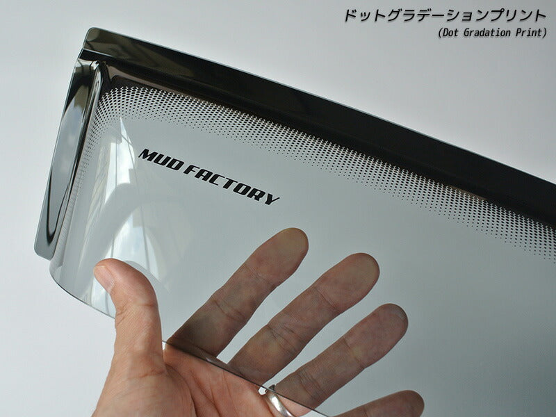 JDM TOYOTA HILUX (8th Gen AN120 AN130 GUN125) Wind deflectors Window Visor - RHD parts [revo4d-spw-ls]